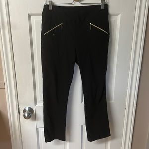 Jamie Sadock pull on black golf pants women’s size 10